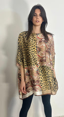 Caftano astratto/maculato