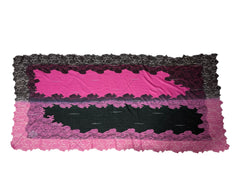 Stola Nera e Fucsia