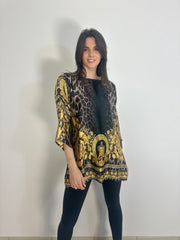 Maglia maculata oro