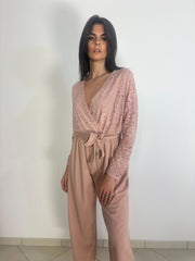 Tuta rosa antico