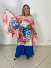 Caftano fiori